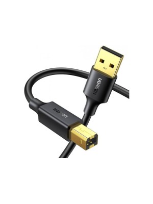 KABELL PRINTERI UGREEN USB A TO USB B US135, BLACK